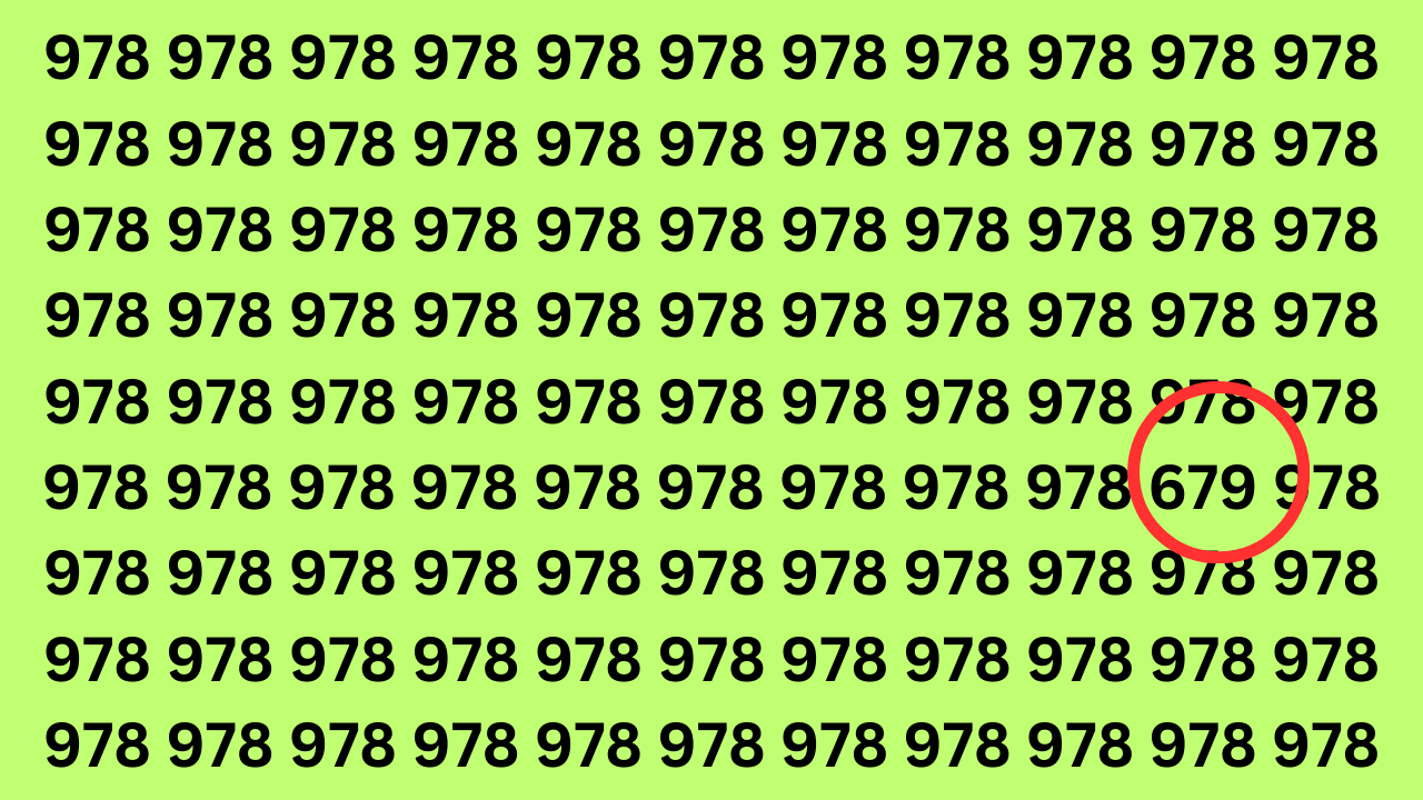 Optical Illusion: सिर्फ तेज दिमाग वाले ही 10 सेकंड में 679 ढूंढ पाएंगे, क्या आप में है दम ?, तो ढूंढ़कर दिखाइए